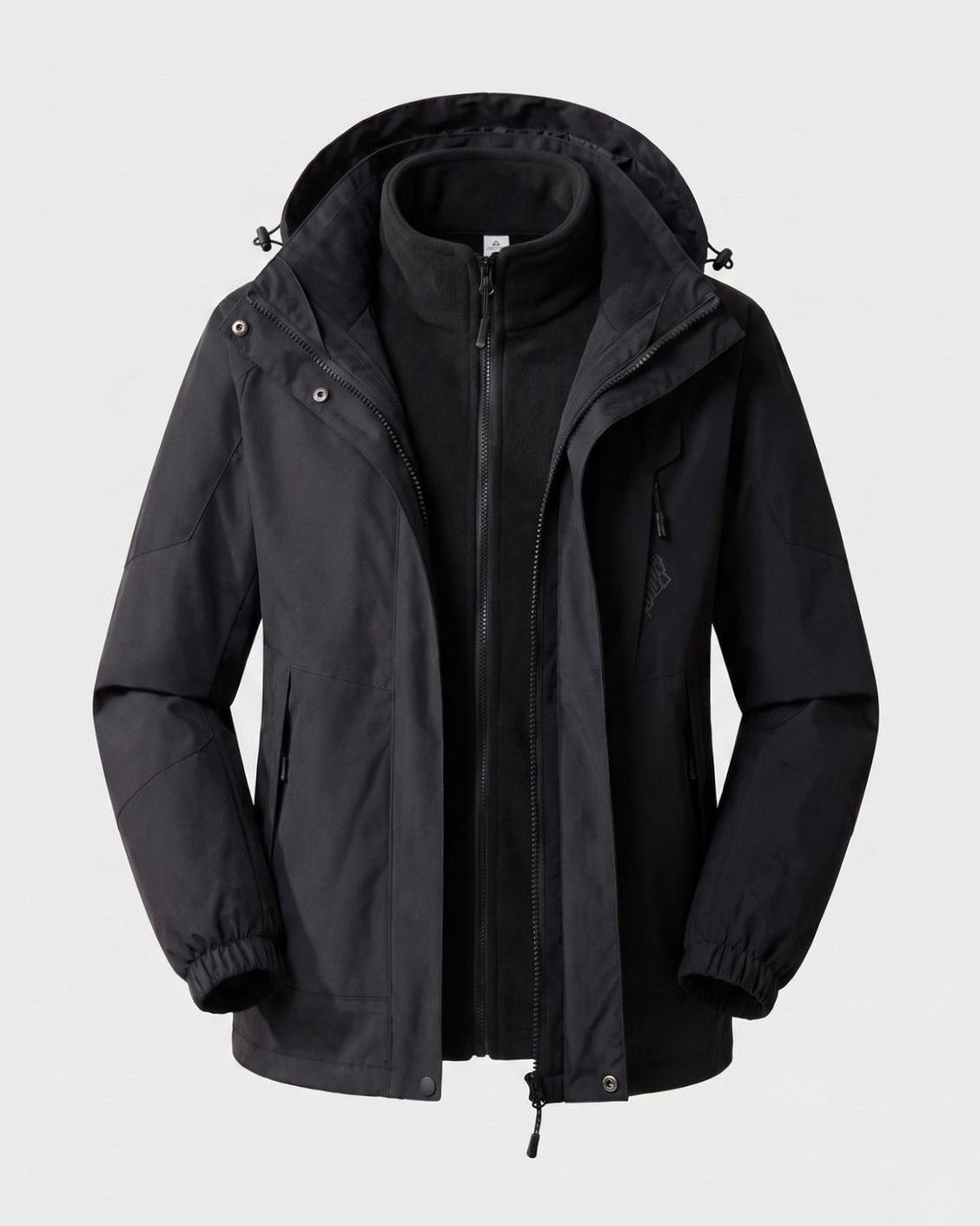 Luisa | Veste imperméable pour femmes avec capuche, respirante, à deux couches