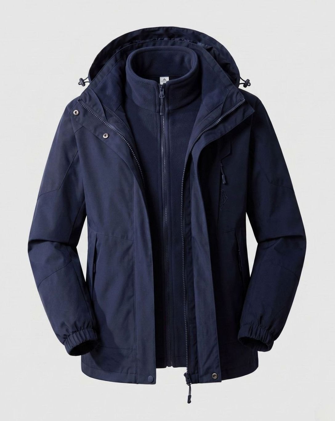 Luisa | Veste imperméable pour femmes avec capuche, respirante, à deux couches