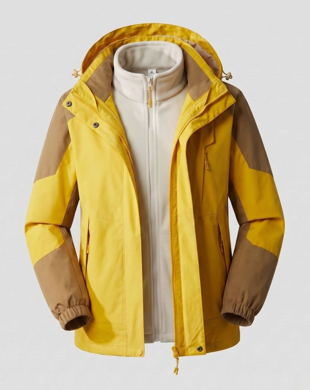 Luisa | Veste imperméable pour femmes avec capuche, respirante, à deux couches
