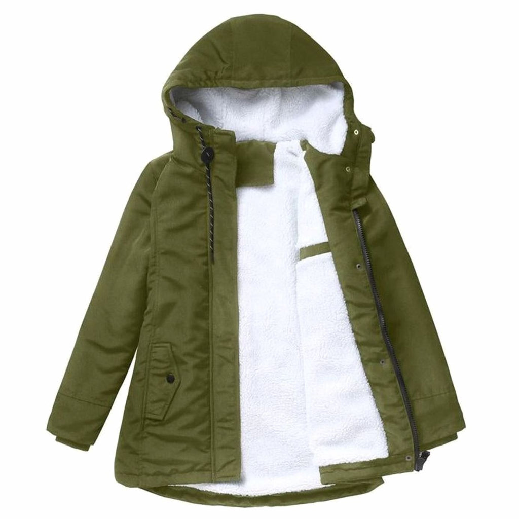 Johanna | Veste d'hiver pour femmes avec capuche et doublure en polaire isolée chaude