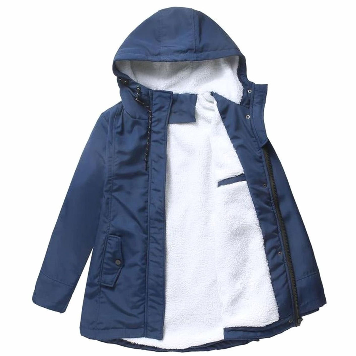 Johanna | Veste d'hiver pour femmes avec capuche et doublure en polaire isolée chaude