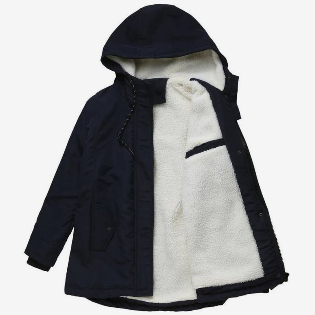 Johanna | Veste d'hiver pour femmes avec capuche et doublure en polaire isolée chaude