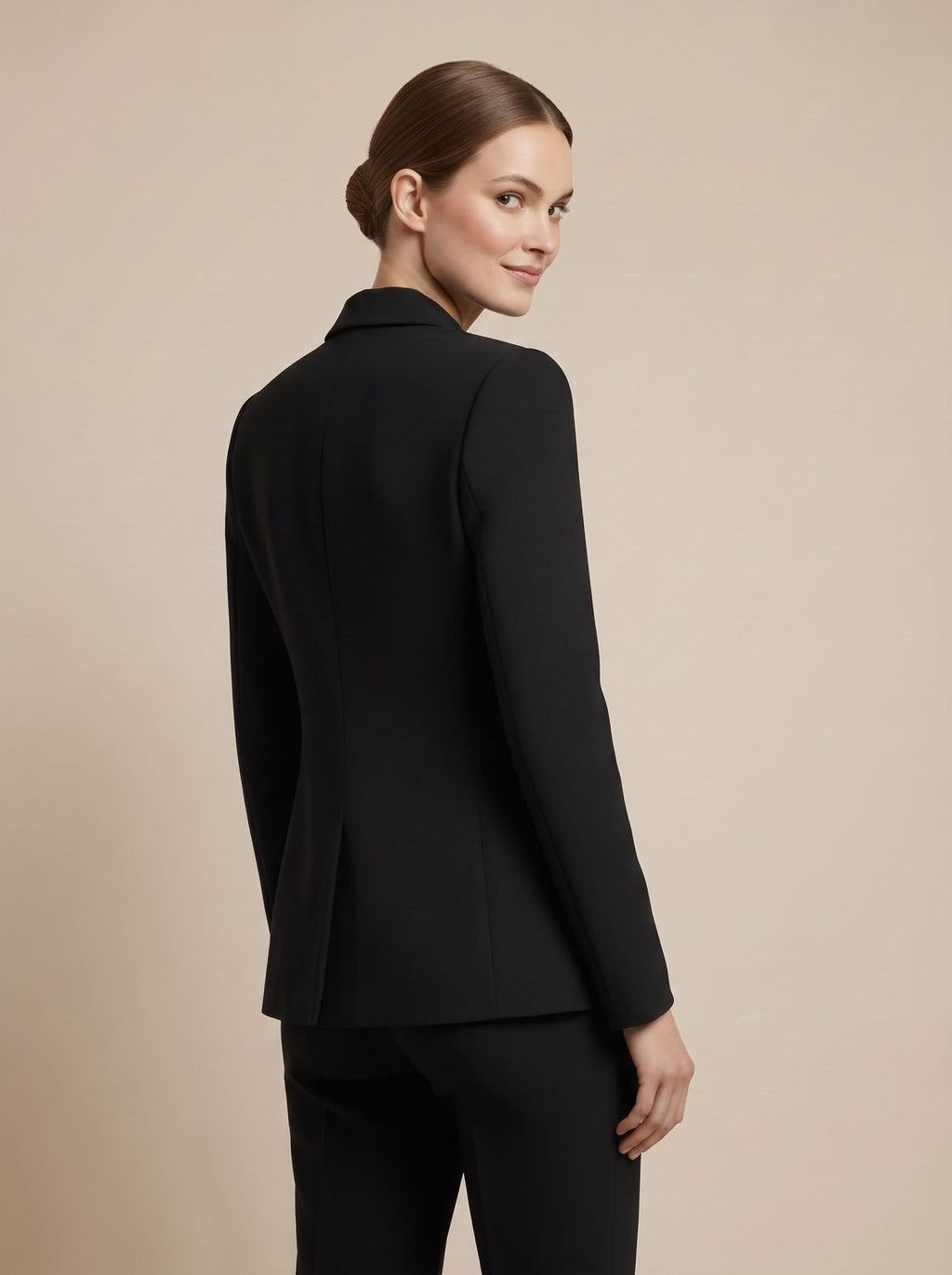 Greta | Blazer pour femmes à double boutonnage avec boutons dorés cintré