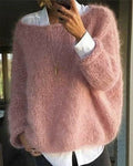 Marlies - Pull Oversized Tricoté Élégant et Chaud