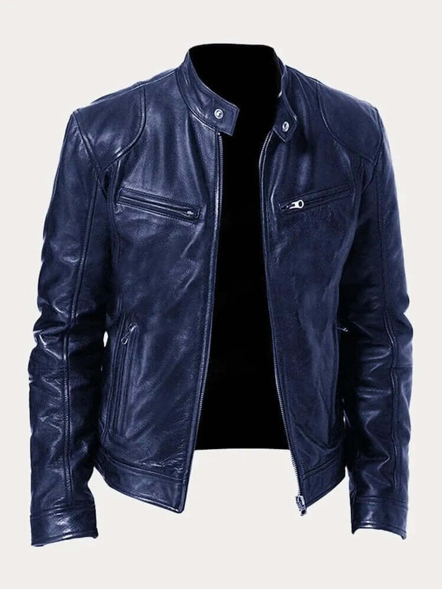 Phillipp | Veste en Cuir pour Hommes Intemporelle et de Haute Qualité