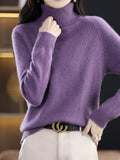 PULL COL ROLÉ POUR FEMMES
