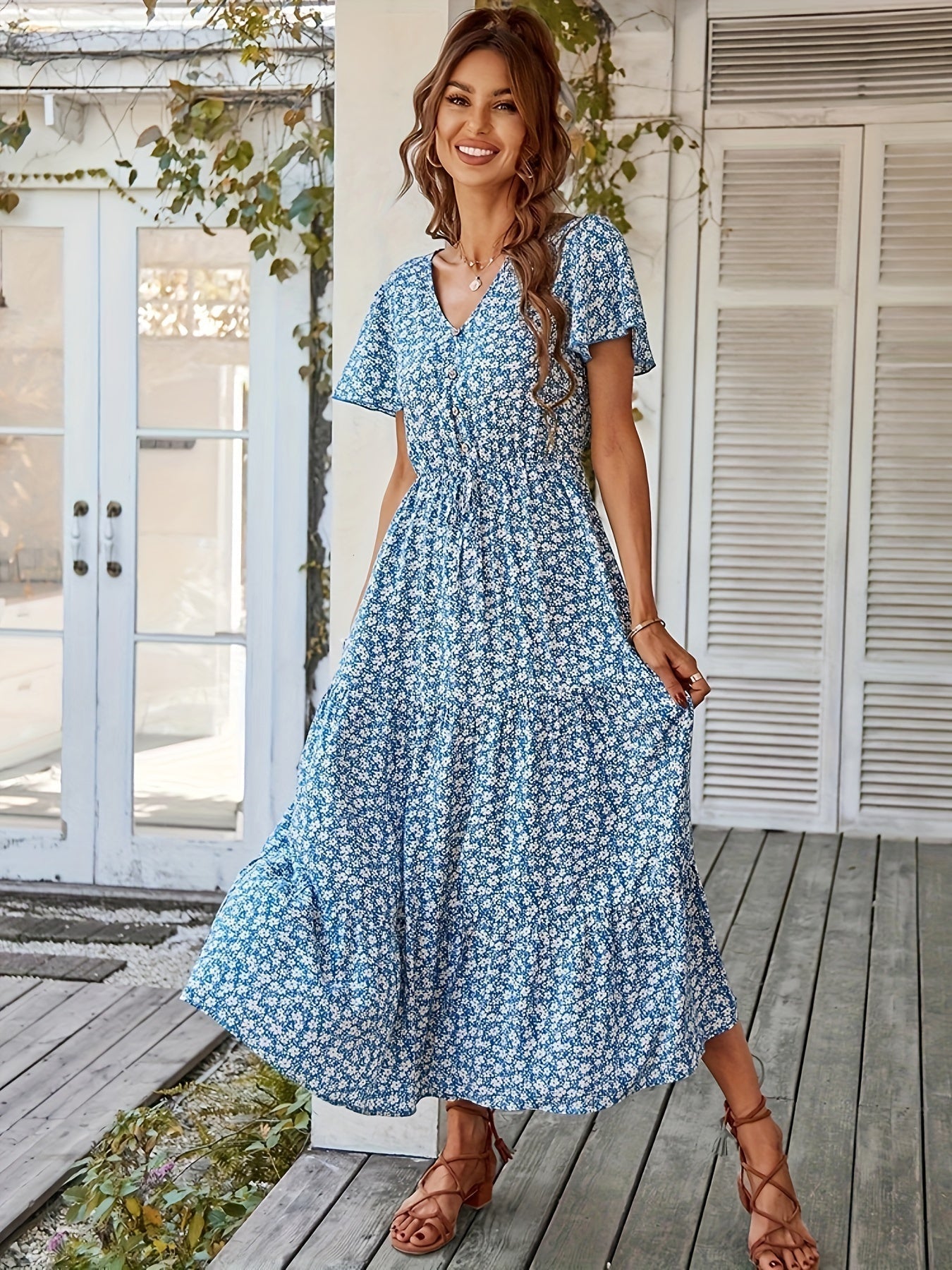 Selina™ | Robe Maxi Élégante