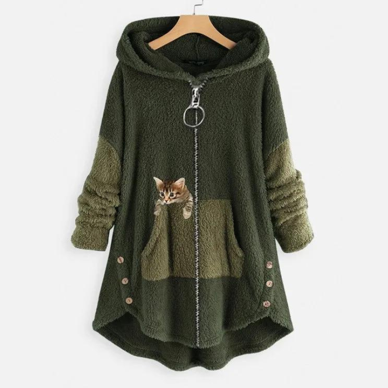 Julia | Sweat à capuche pour femmes, doux et chaud