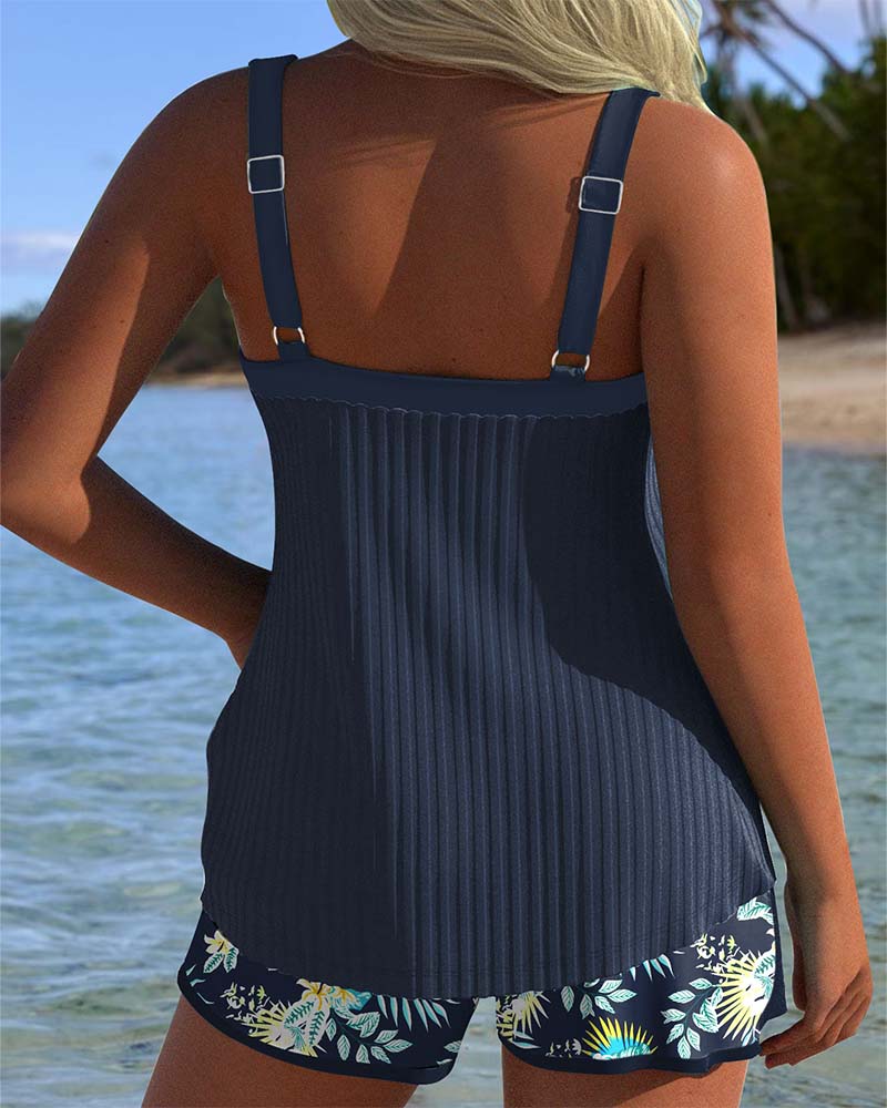 Clara™ – Ensemble de Tankini Floral Élégant