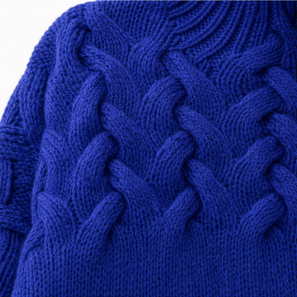 Elina | Pull en tricot à motif torsadé élégant et chaud