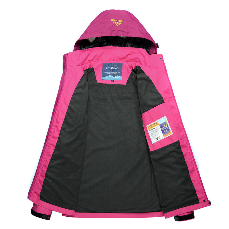 Claire - Veste de Pluie Imperméable et Élégante avec Capuche