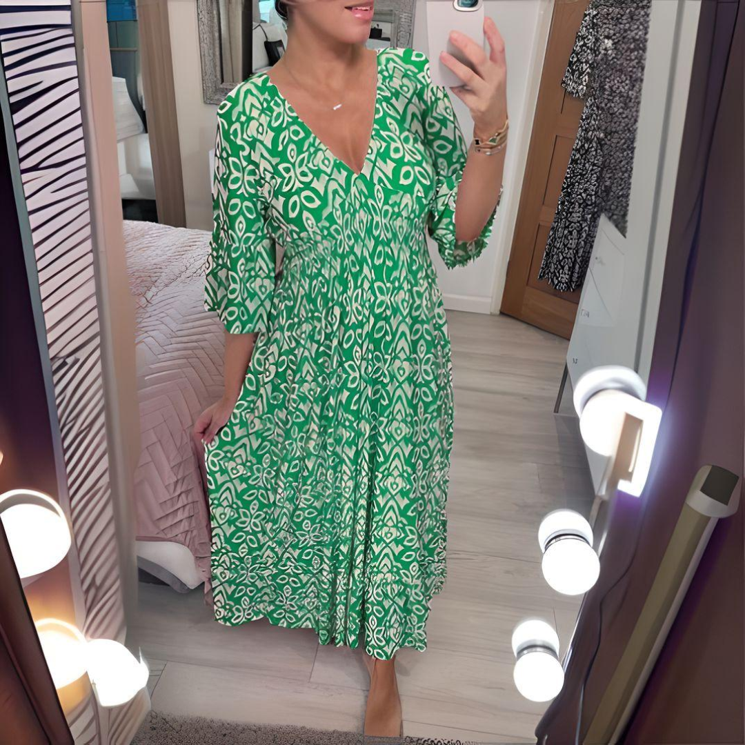 Dakota | Robe décontractée imprimée à coupe ample pour femmes