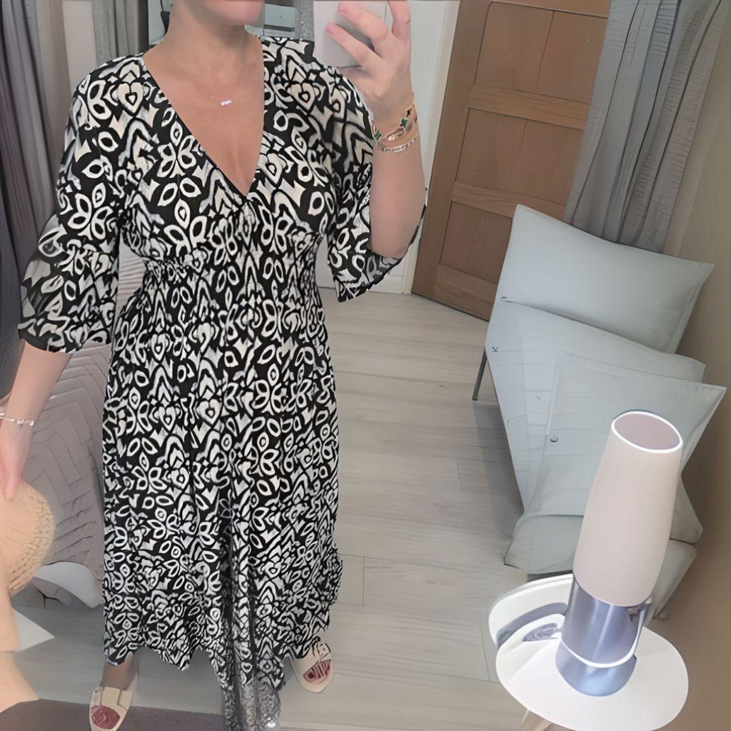 Dakota | Robe décontractée imprimée à coupe ample pour femmes