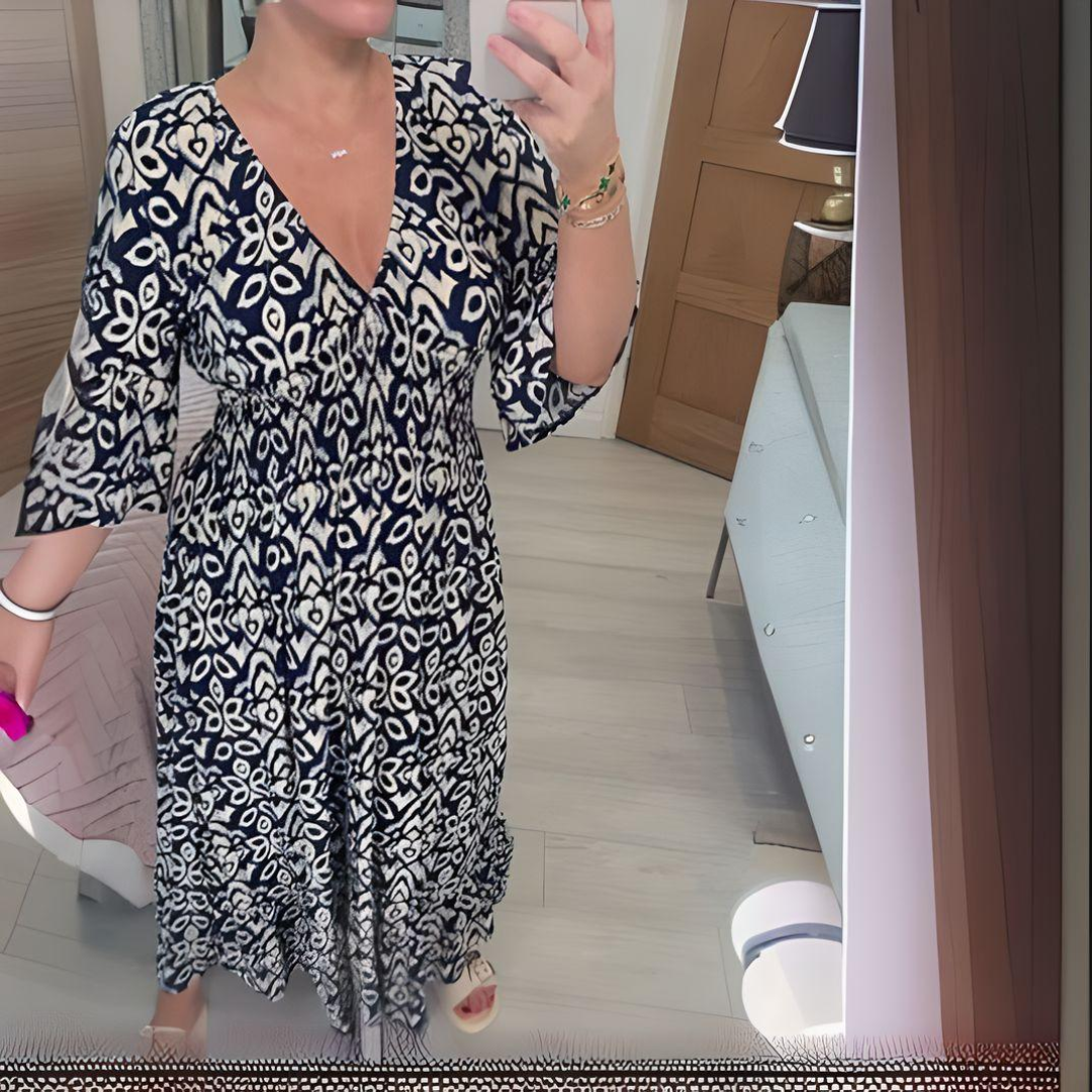 Dakota | Robe décontractée imprimée à coupe ample pour femmes