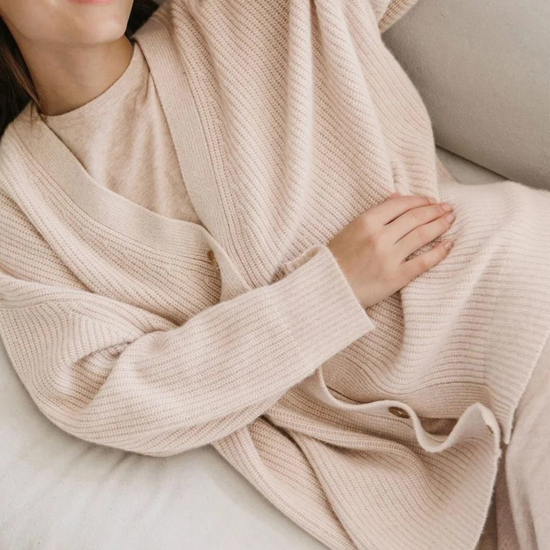 Sophia | Veste en Tricot Oversize Confortable et Élégante