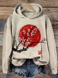Freya | Sweat à capuche coloré et confortable avec motif jacquard