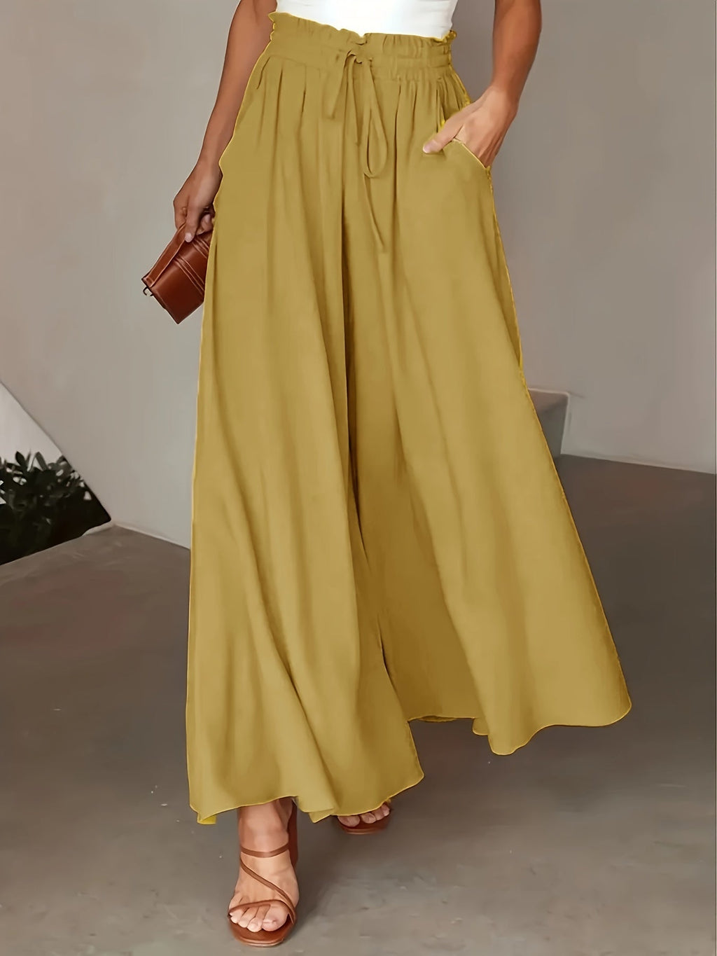 Jane™ - Pantalons Amples Élégants