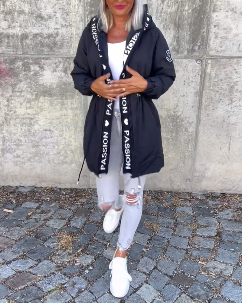 Alexa™ - Manteau décontracté avec capuche