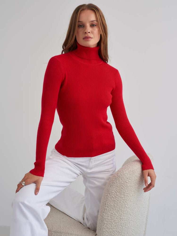 Diana | Pull col roulé classique et polyvalent pour femmes