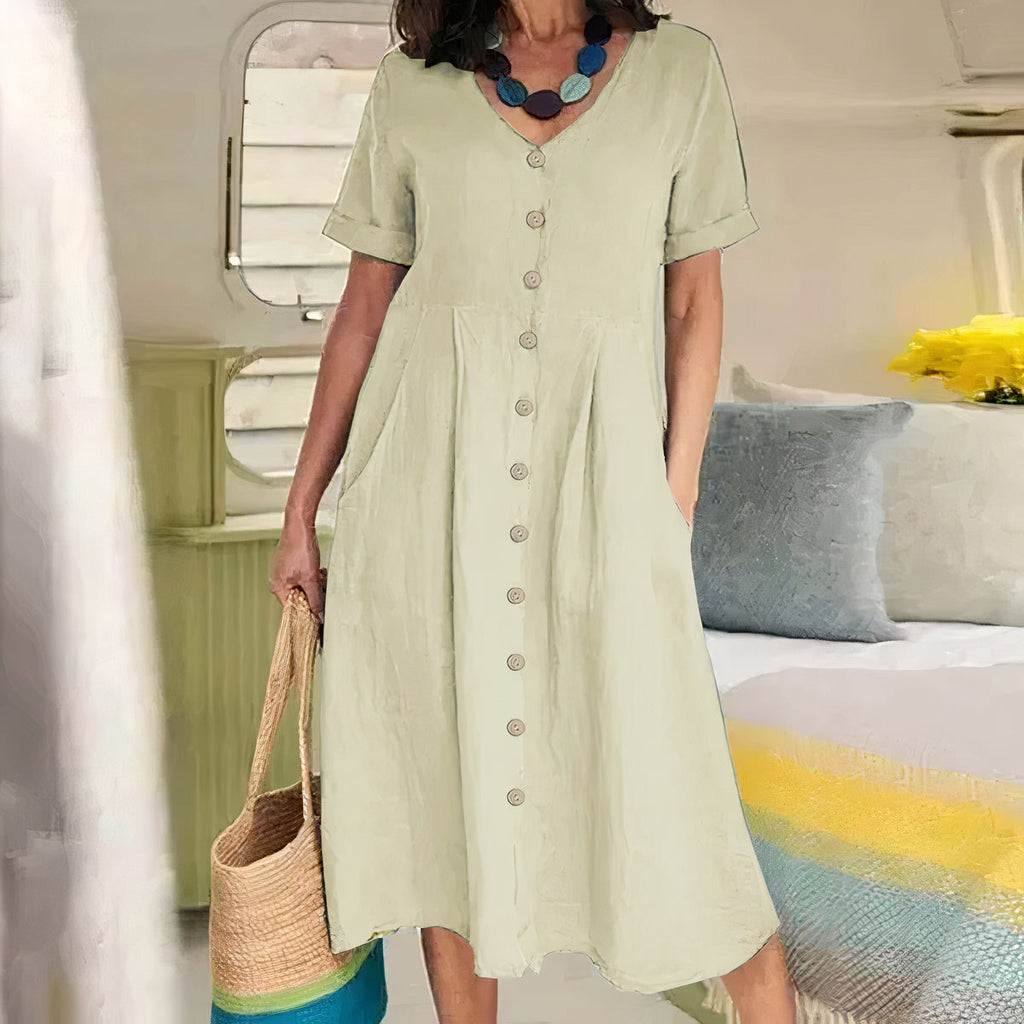 Briar - Robe à boutons sans effort