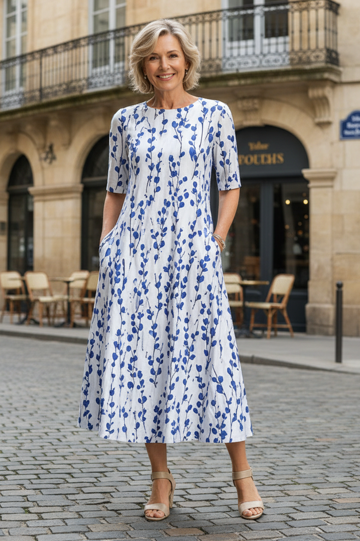 Robe Midi Décontractée