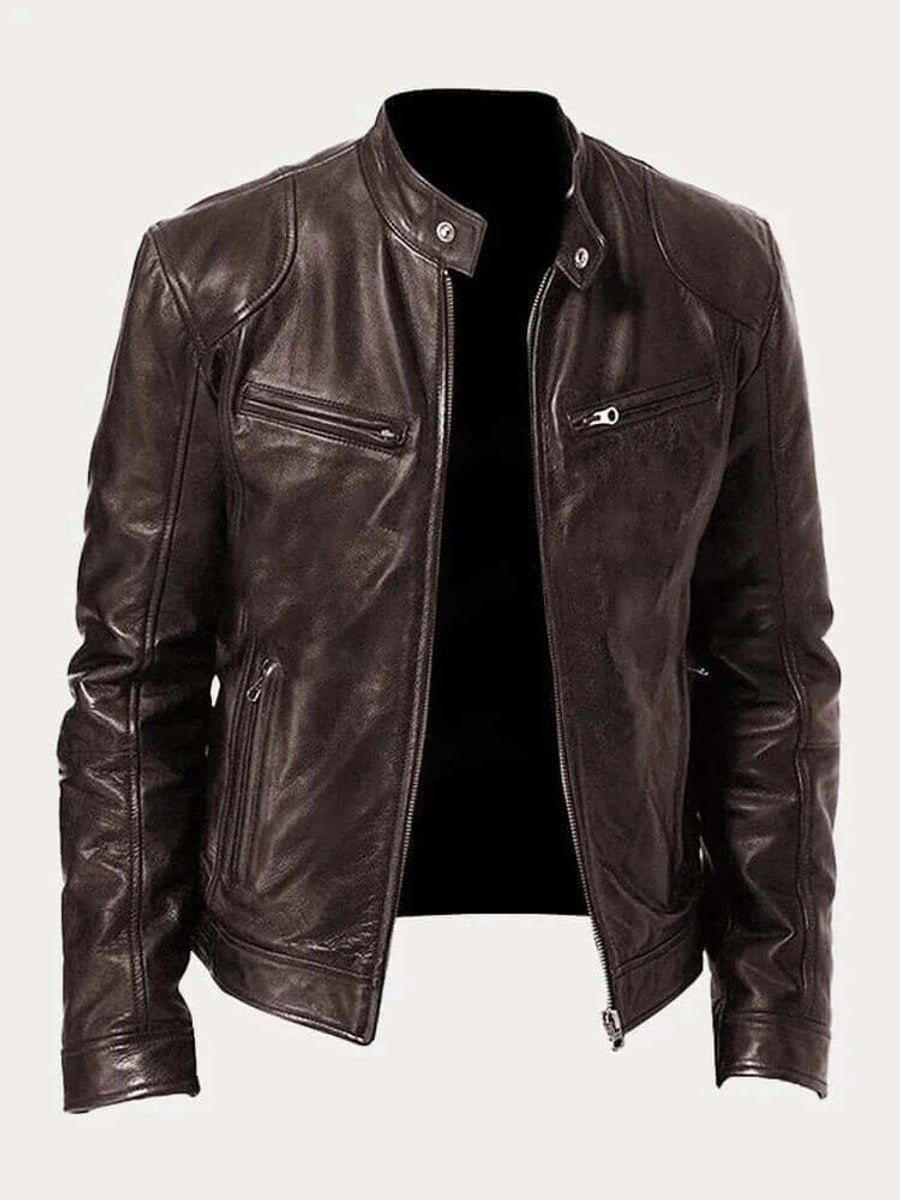 Phillipp | Veste en Cuir pour Hommes Intemporelle et de Haute Qualité