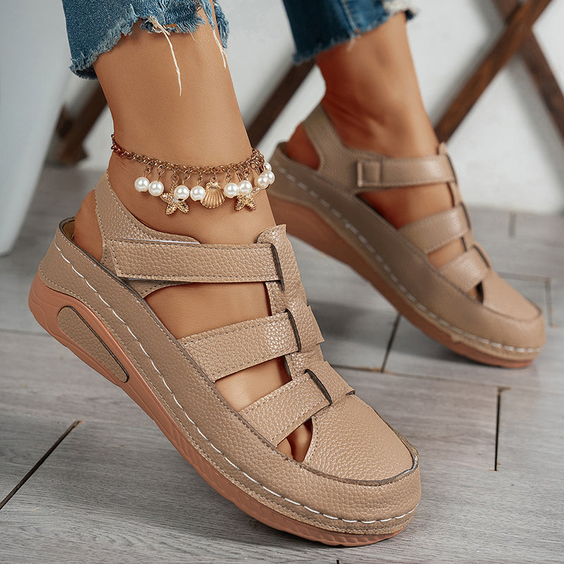 Soralia | Sandales pour femmes à la mode avec semelle de soutien