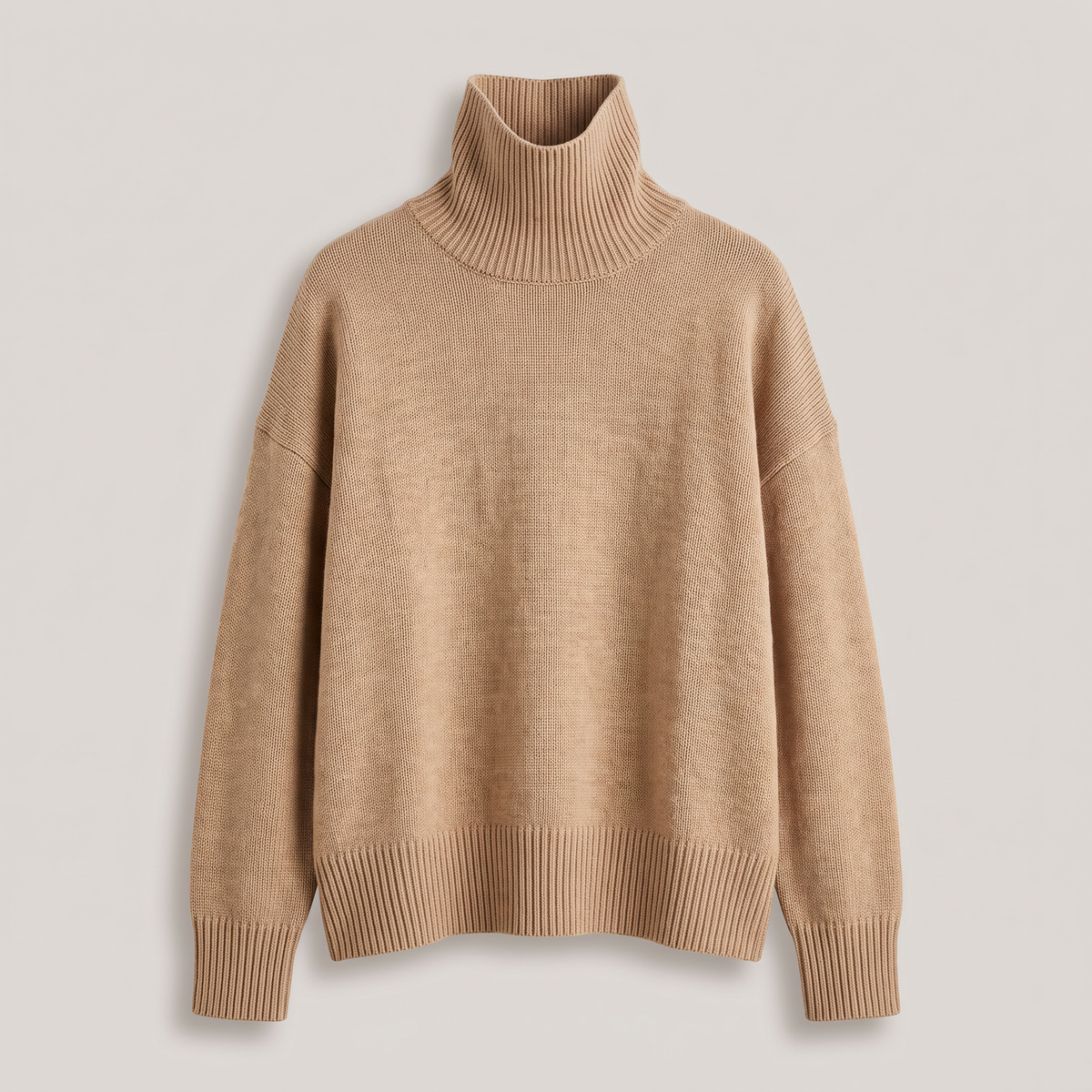 Sienna | Pull à col roulé oversized décontracté et luxueux pour femmes