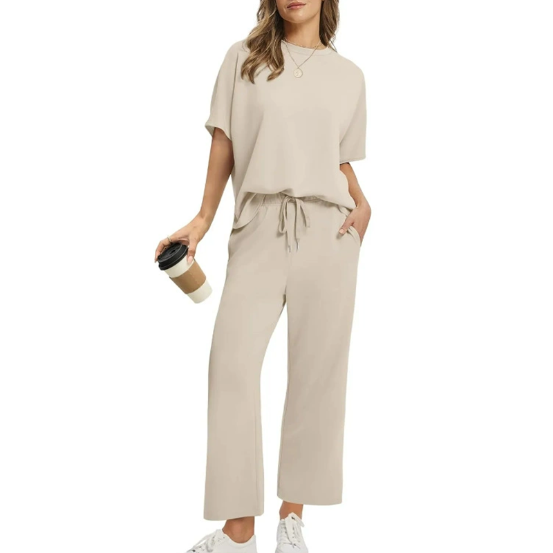 Eliza™ - Ensemble Décontracté de Haut et Pantalon