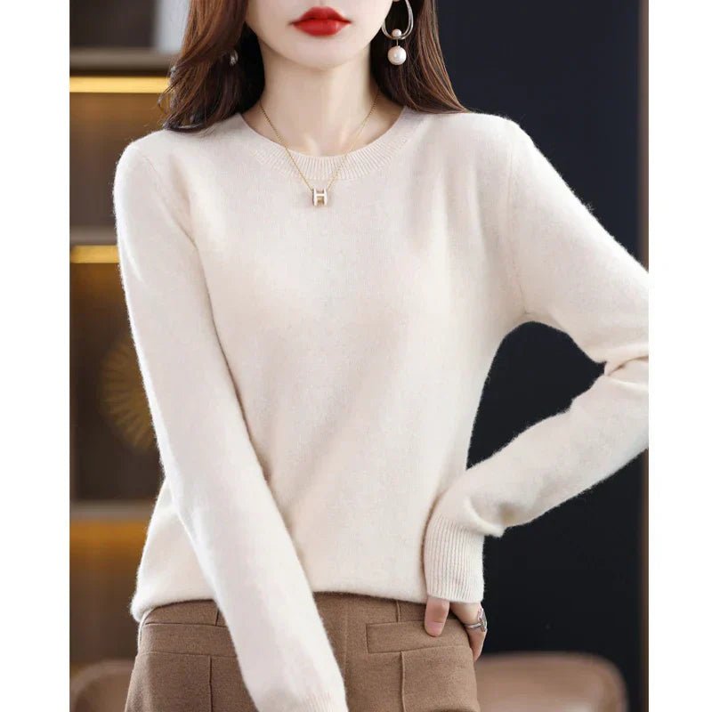 Freya | Pull en cachemire classique et doux pour femmes
