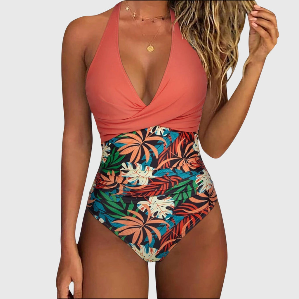 Florenz - Maillot de bain élégant pour femmes avec décolleté en V