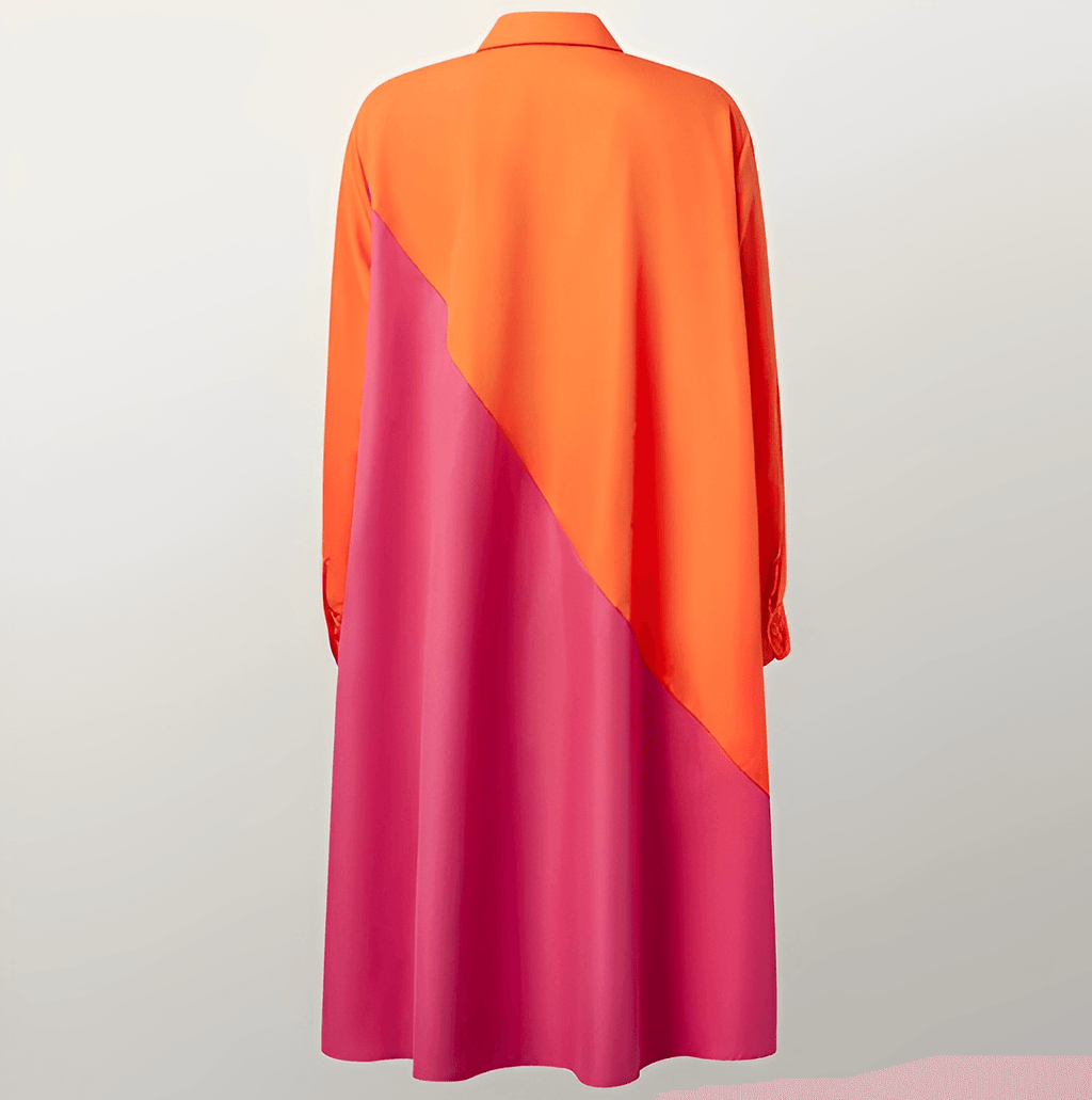 Robe chemise classique pour femmes | Midi