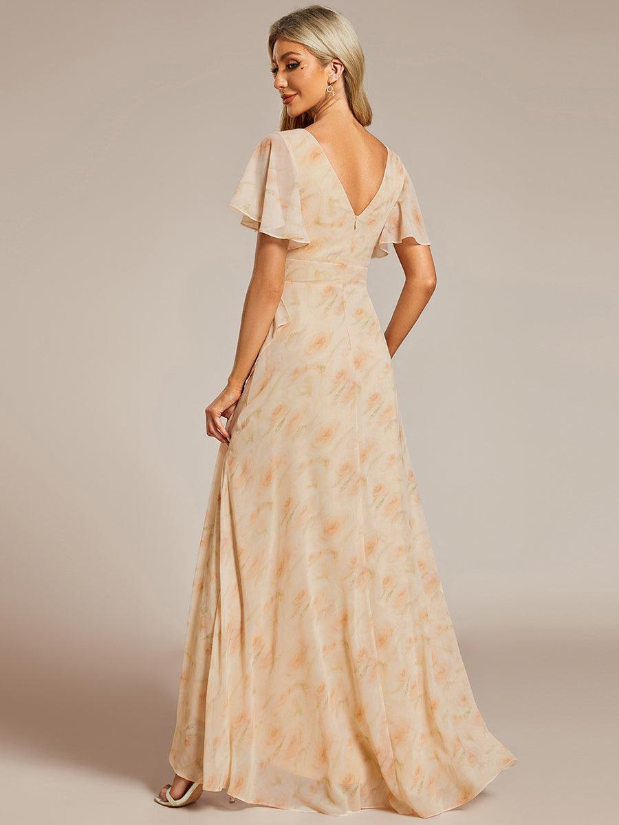 Moreeza | Robe de demoiselle d'honneur fluide en chiffon