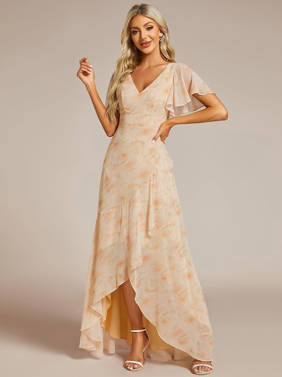 Moreeza | Robe de demoiselle d'honneur fluide en chiffon