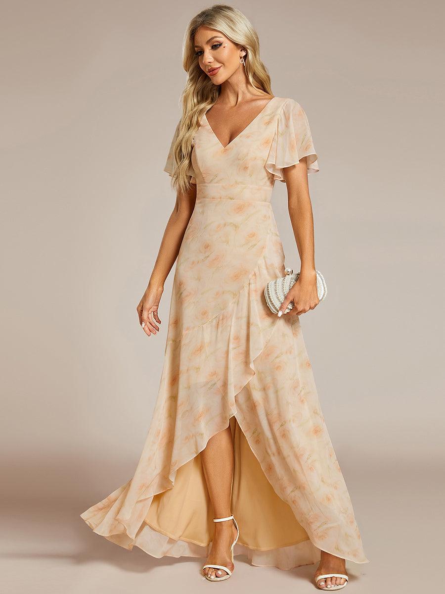 Moreeza | Robe de demoiselle d'honneur fluide en chiffon