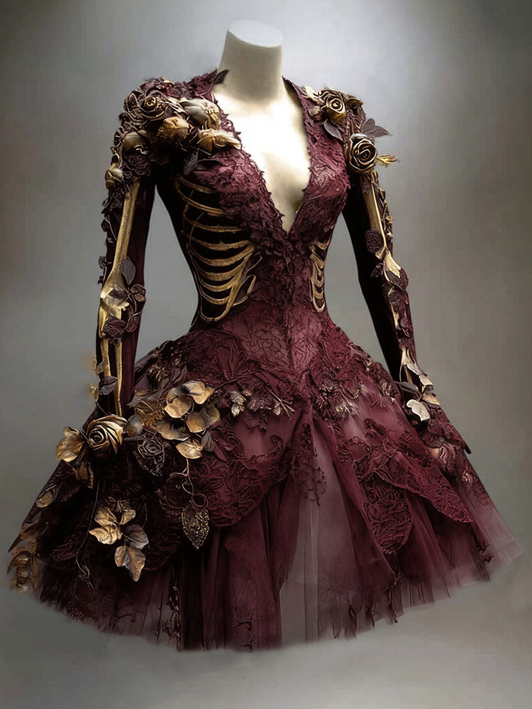 Robe magnifiquement confectionnée