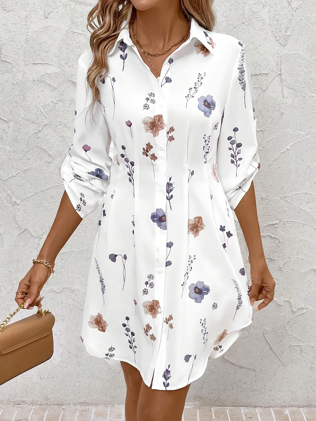 Maya™ - Robe fleurie élégante