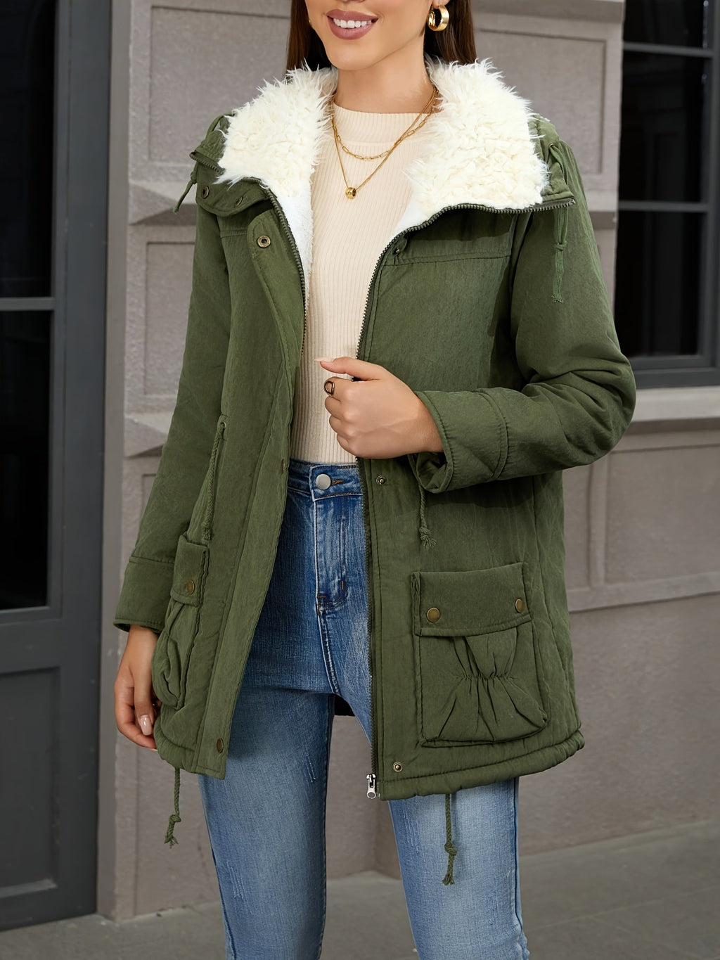 Emma - Parka Matelassée Élégante