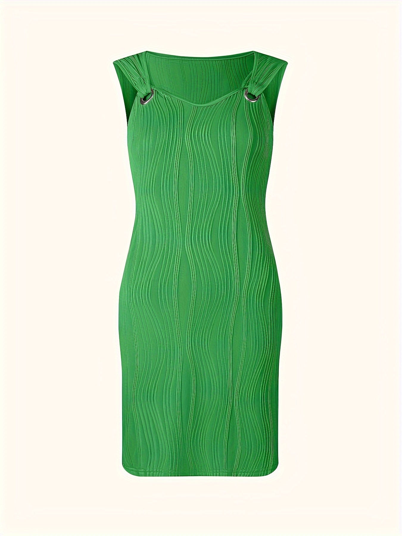Macy™ - Robe Mini Sans Manches Élégante