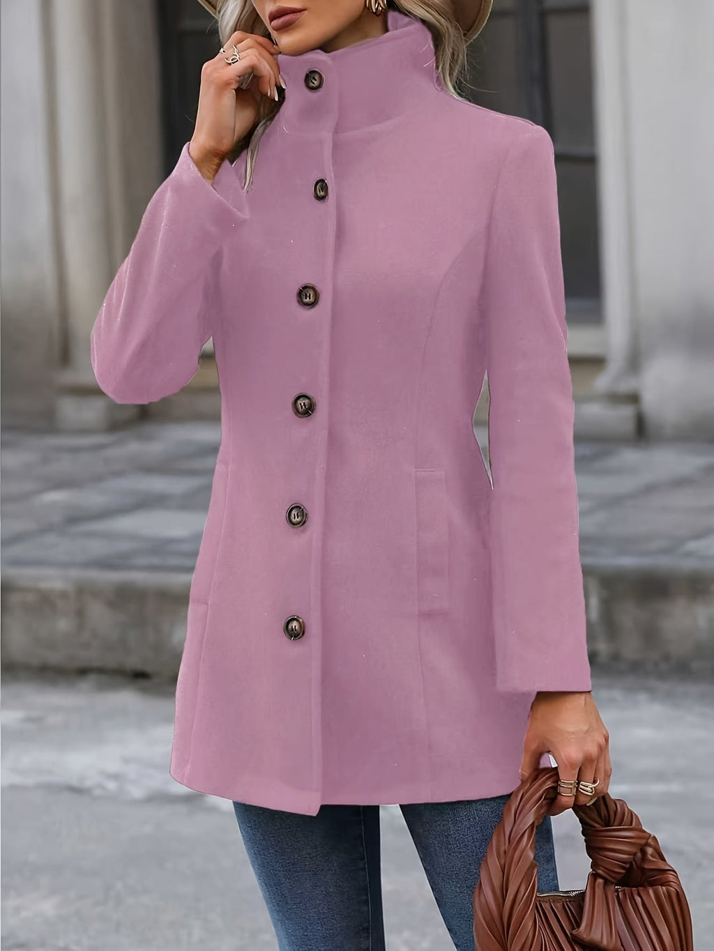 Julia | Trench-coat mi-long élégant et féminin