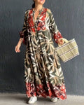 Robe de Vacances Imprimée Légère