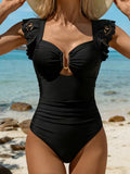 Daphne - Maillot de bain élégant avec volants