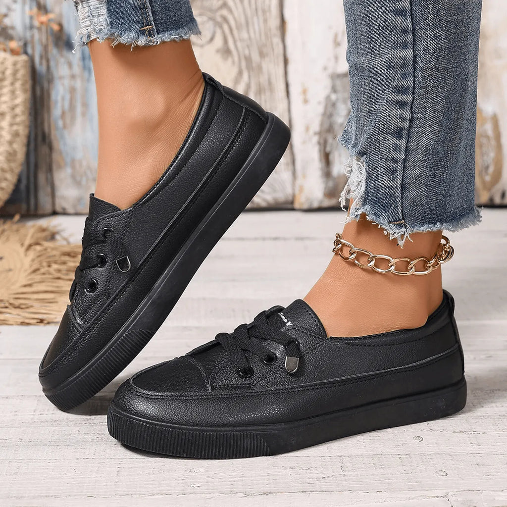 Ajelina | Chaussures à lacets orthopédiques avec semelle intérieure douce