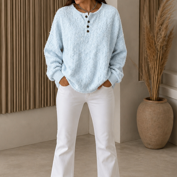 Mila | Pull en tricot chunky moderne et polyvalent