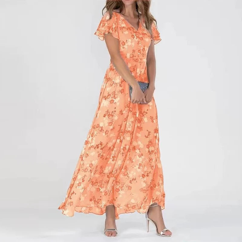 Aurelia | Robe Glamour qui Cache le Ventre