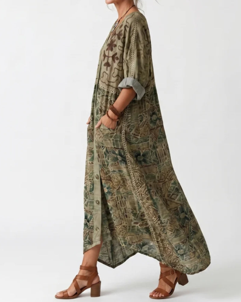 Robe Col U Sans Manches Plissée Ajustée