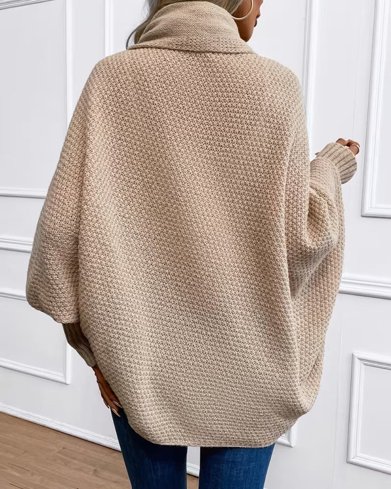 Cardigan Raglan Manches Ballon