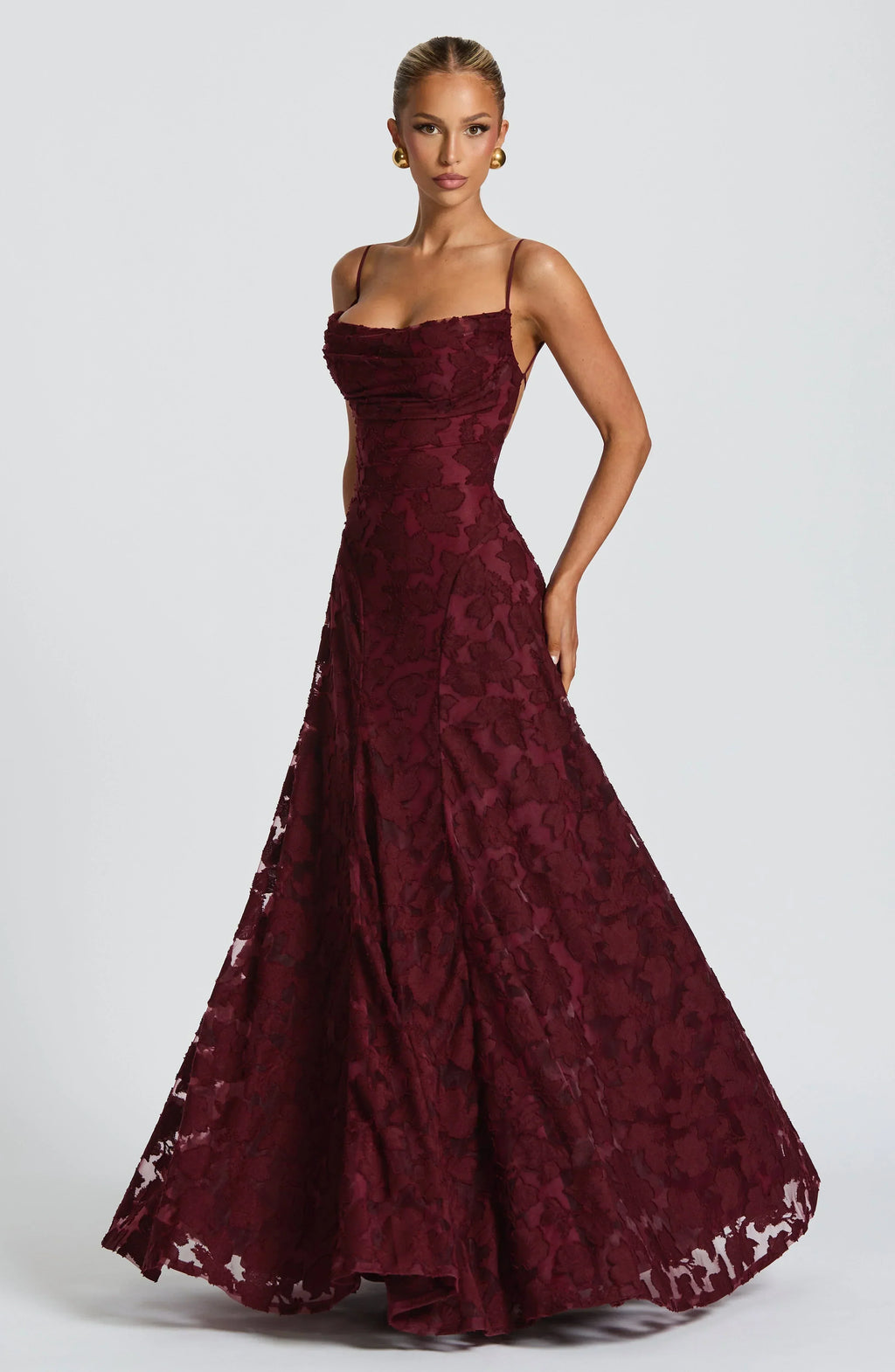 Lucina | Robe Maxi Élégante avec Raffinement Intemporel