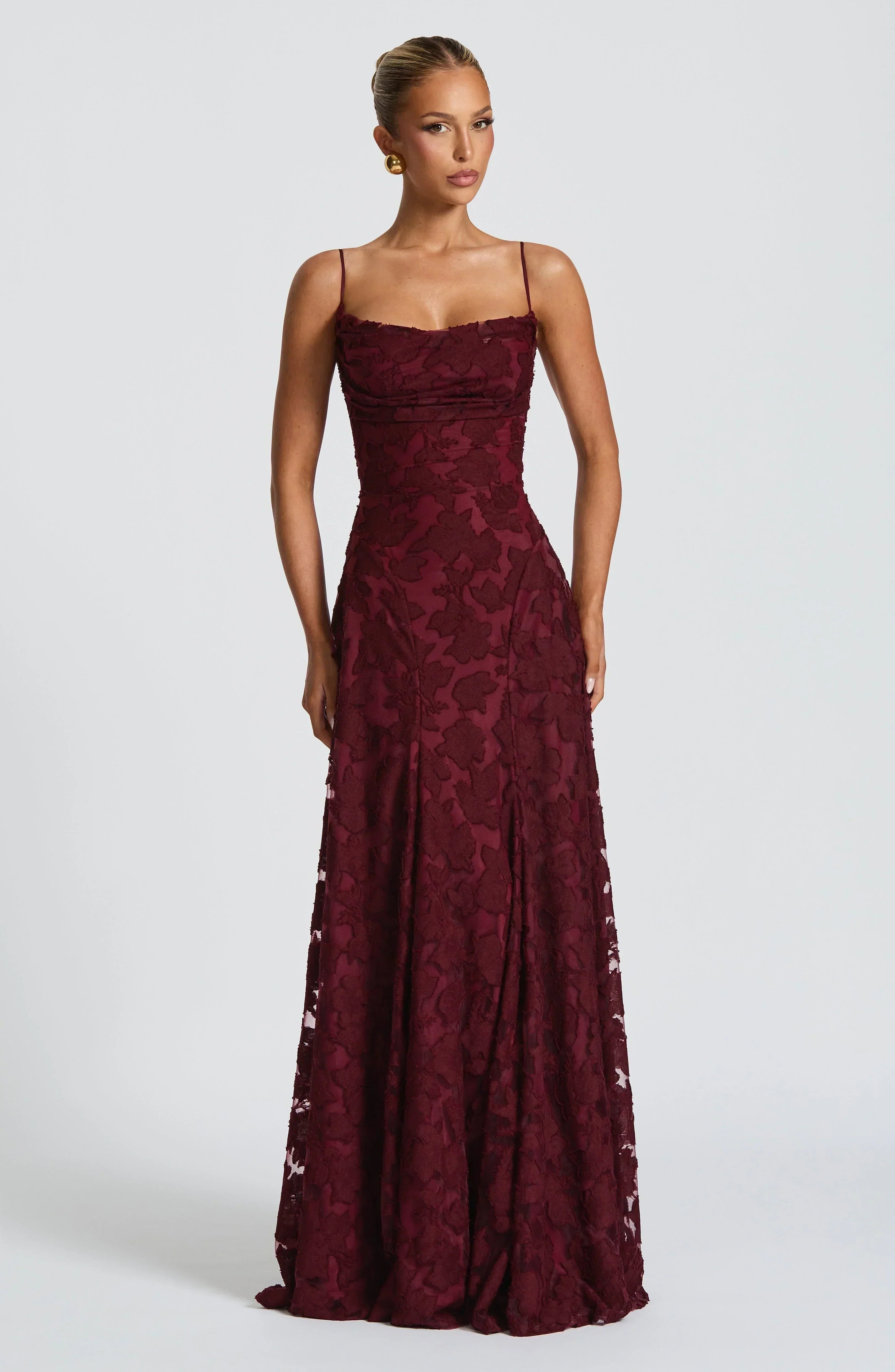 Lucina | Robe Maxi Élégante avec Raffinement Intemporel