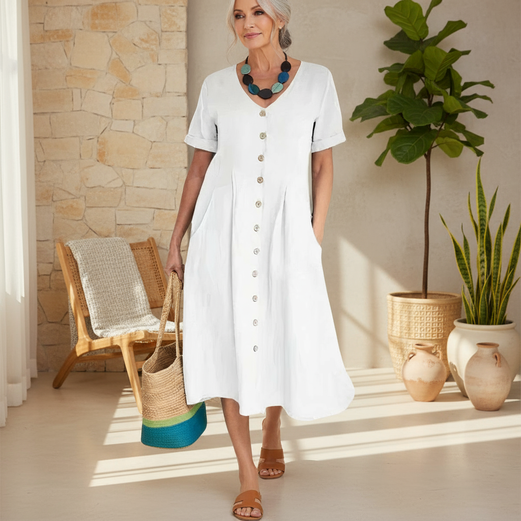 Briar - Robe à boutons sans effort